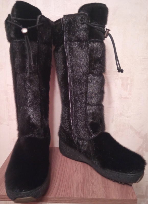 Обувь зимняя OscarBoot, black, large, size 36