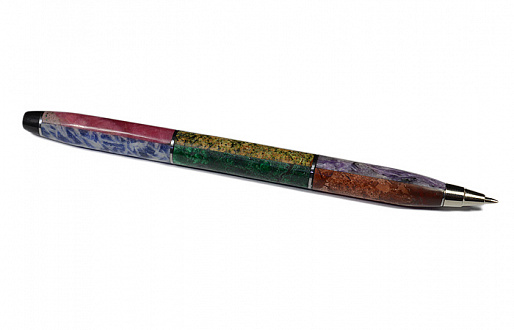 Ручка подарочная из самоцветов, 150*11